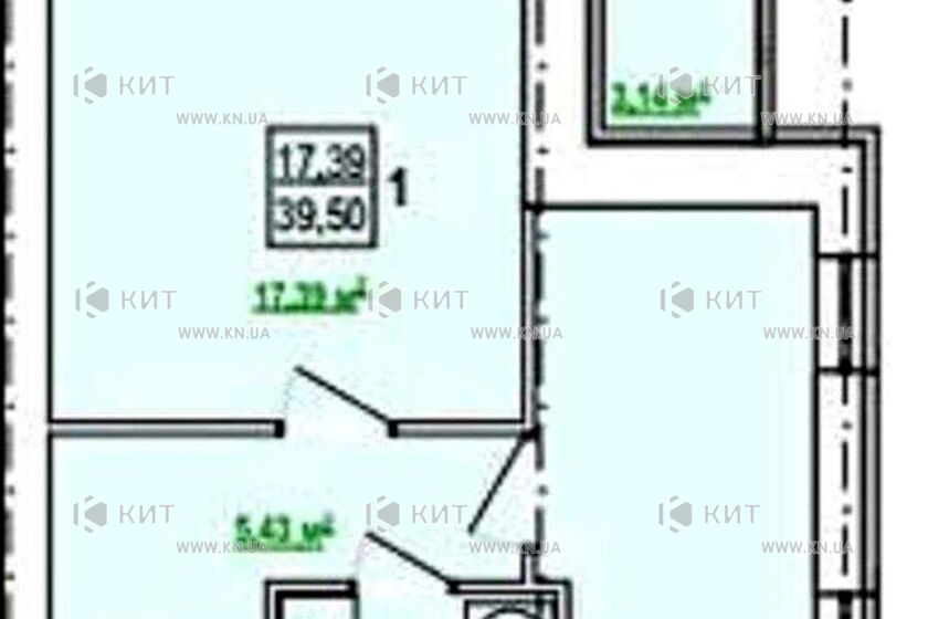 Продаж квартири Харків, Київська, Гідропарк, 39.5м²