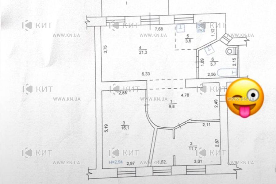 Продажа квартиры Харьков, Центр, 70м²