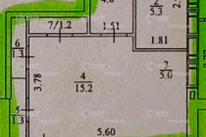 Продажа квартиры Харьков, Киевская, Гидропарк, 36м²