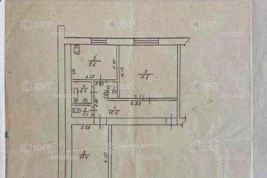 Продажа квартиры Харьков, Центр, 55м²