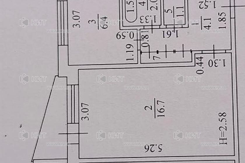 Продажа квартиры Харьков, Холодная гора, 33м²