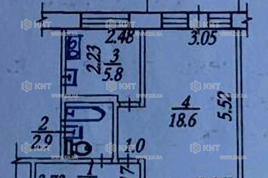 Продажа квартиры Харьков, Новые дома, 32.3м²