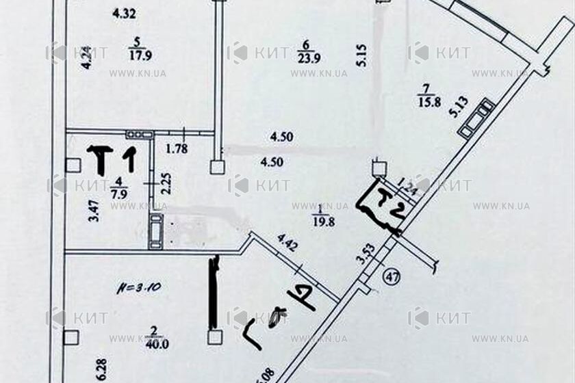 Продажа квартиры Харьков, Павлово Поле, 135м²