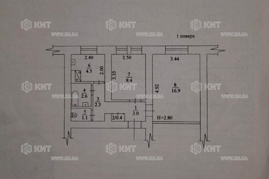Продажа квартиры Харьков, Старая Салтовка, 39м²