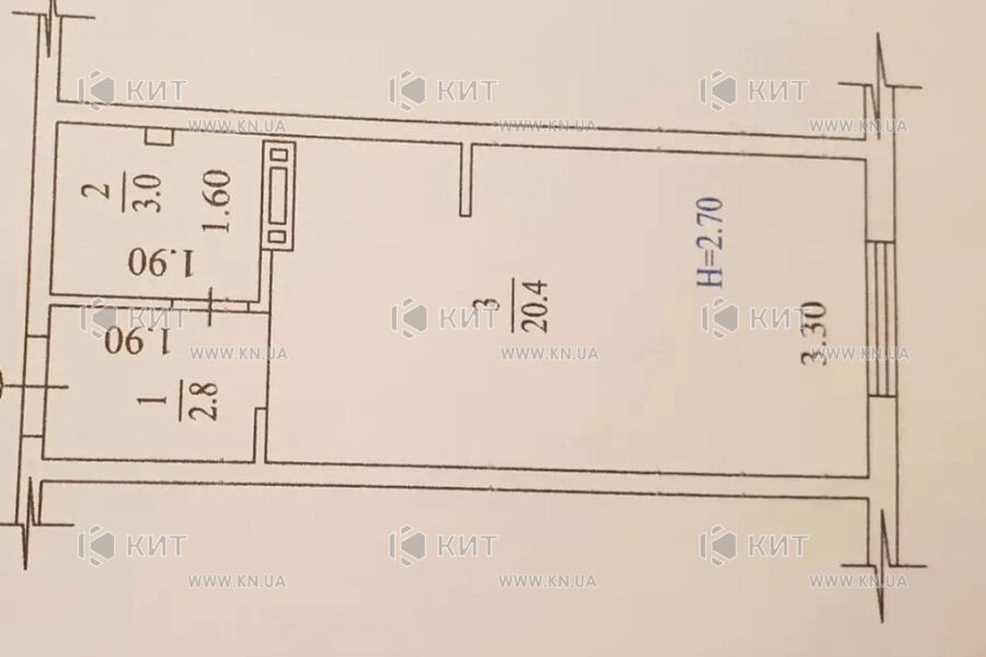 Продаж квартири Харків, Наукова, 23м²