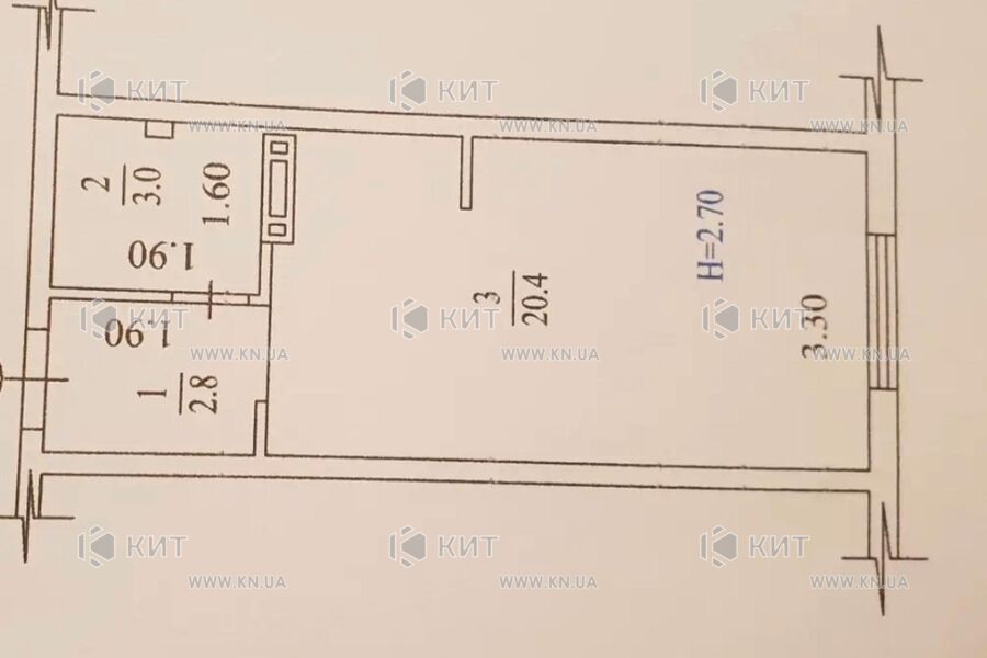 Продаж квартири Харків, Наукова, 23м²