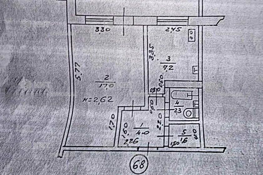 Продаж квартири Харків, Північна Салтівка 3, 36м²