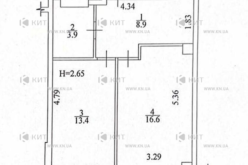 Продажа квартиры Харьков, Северная Салтовка 5, 44м²