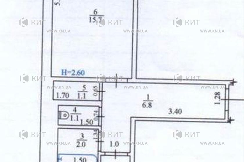 Продажа квартиры Харьков, Одесская, Основа, 35.5м²