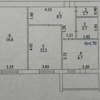 Продажа квартиры Харьков, Салтовка(Бараб.,Украина), 56м²
