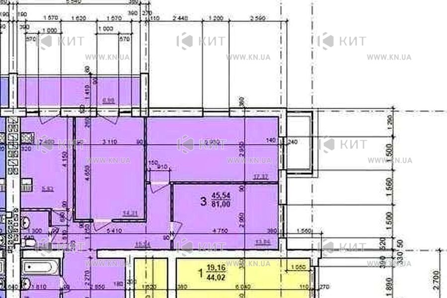 Продажа квартиры Харьков, ХТЗ, Рогань, 81м²