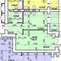 Продажа квартиры Харьков, ХТЗ, Рогань, 42м²