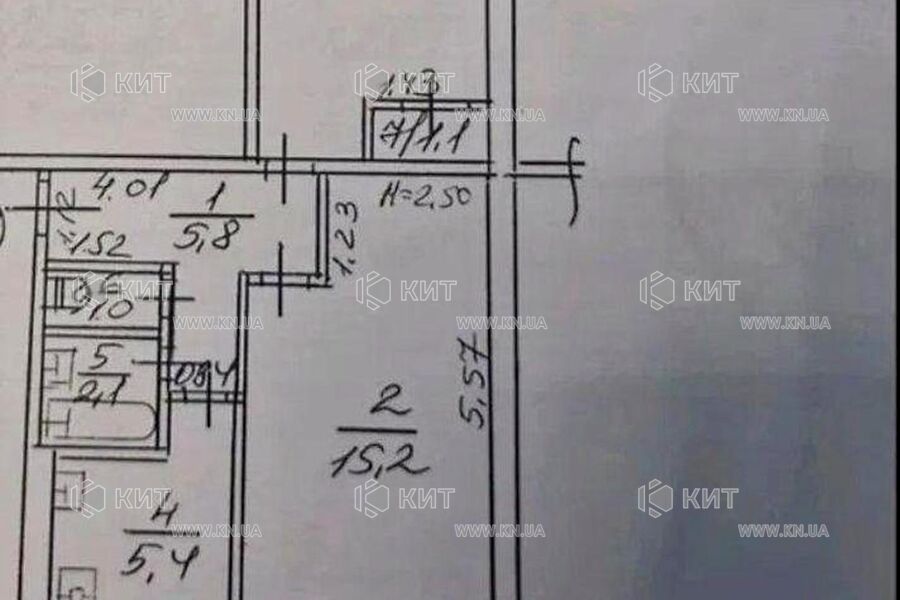 Продажа квартиры Харьков, Новые дома, 44м²