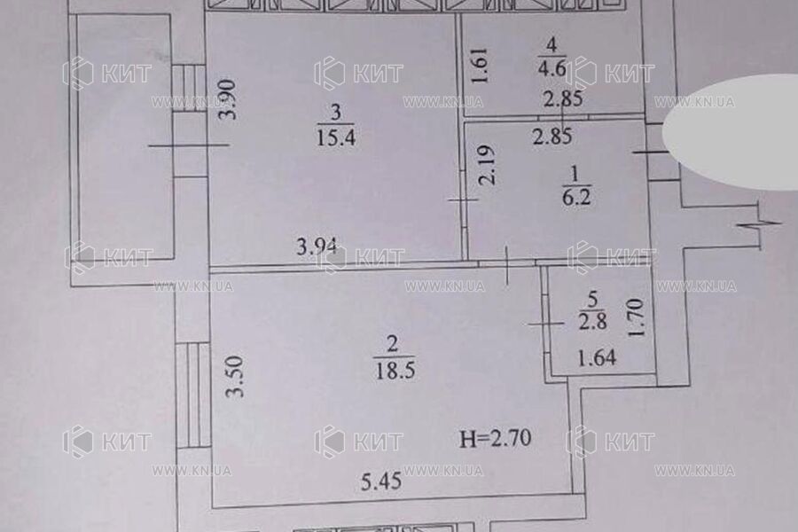 Продаж квартири Харків, Центральний ринок, 50.1м²