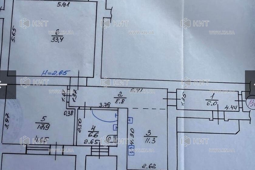 Продажа квартиры Харьков, Киевская, Гидропарк, 89м²