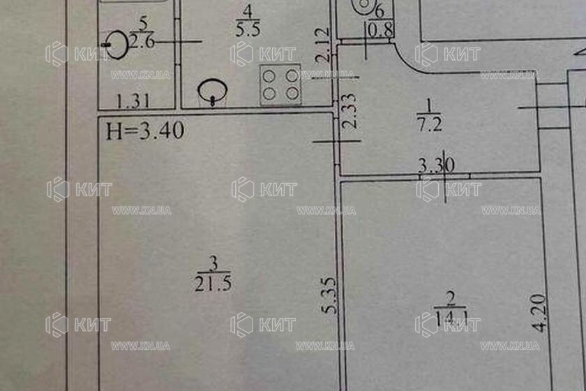 Продажа квартиры Харьков, Малышева, 52м²