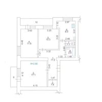 Продаж квартири Харків, Спорт.Гагар.Повст., 70м²