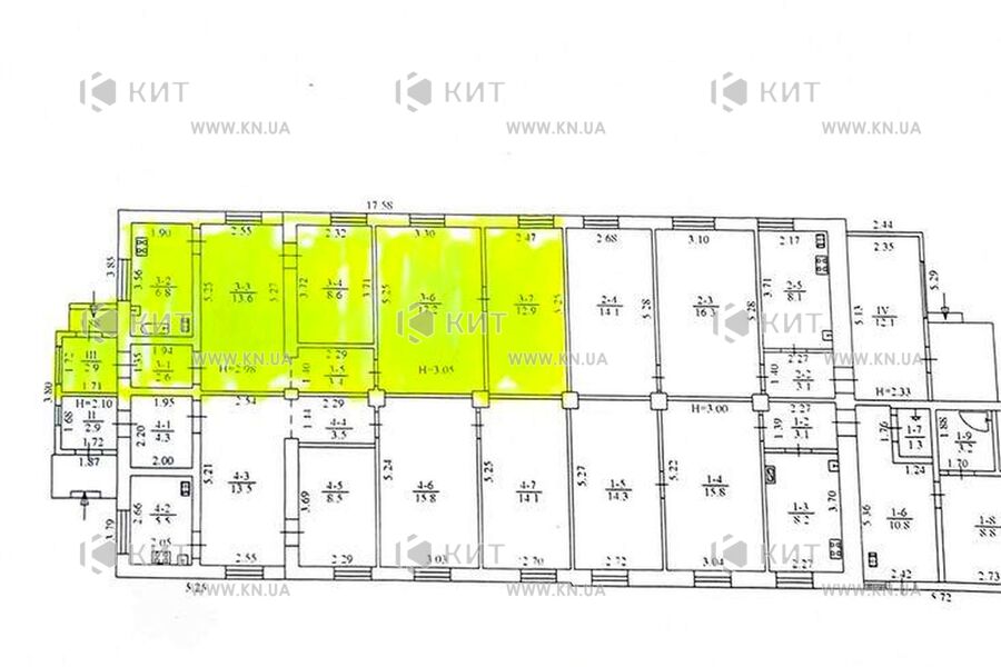 Продажа квартиры Харьков, Салтовка(Бараб.,Украина), 68м²