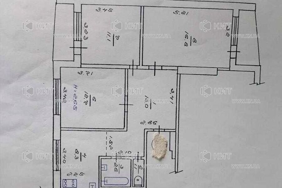 Продажа квартиры Харьков, Северная Салтовка 5, 69м²