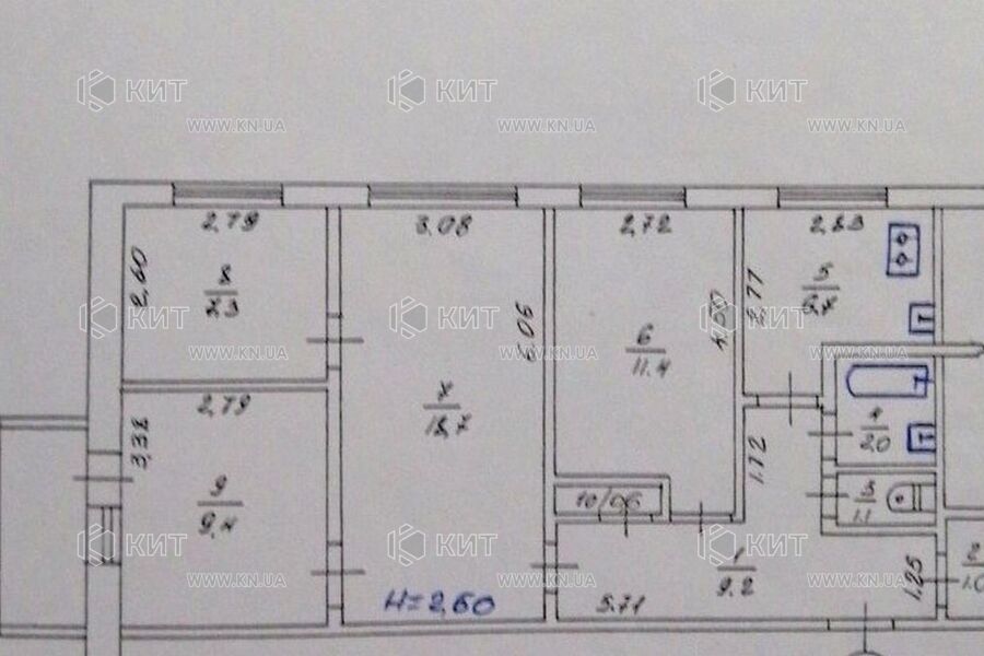 Продажа квартиры Харьков, Алексеевка, 69м²
