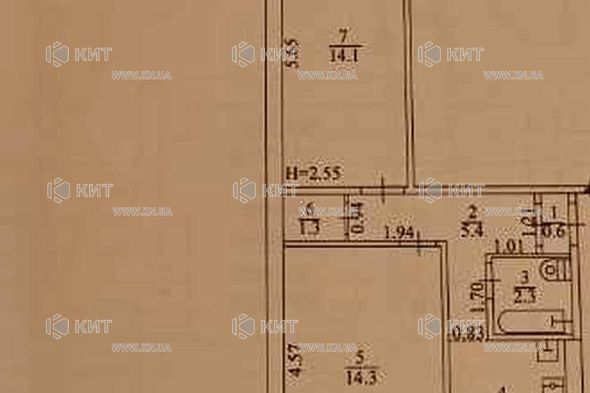 Продажа квартиры Харьков, Салтовка, 656 мрн., 43м²