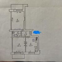Продаж квартири Харків, ХТЗ, Рогань, 58м²