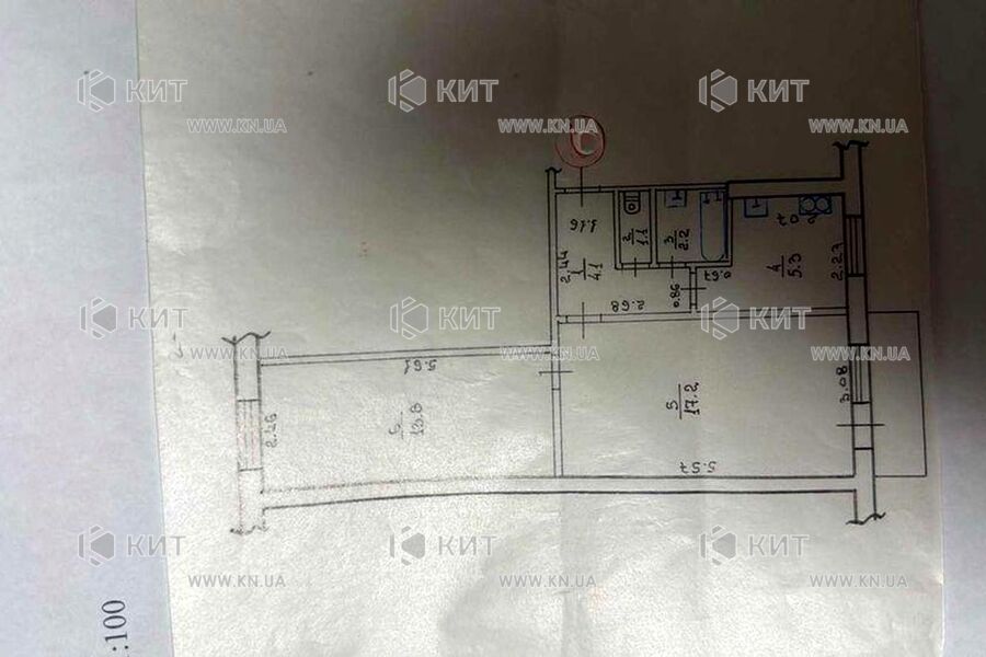 Продажа квартиры Харьков, Новые дома, 44.6м²