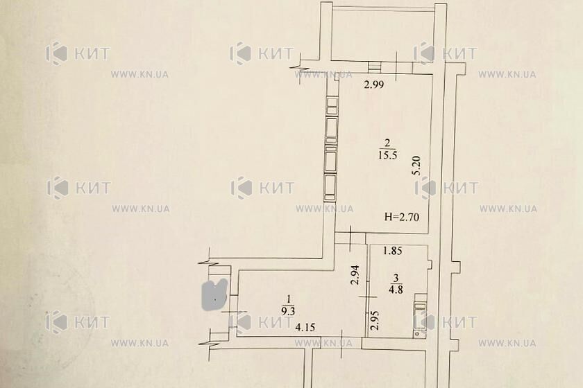 Продаж квартири Харків, Олексіївка, 54м²