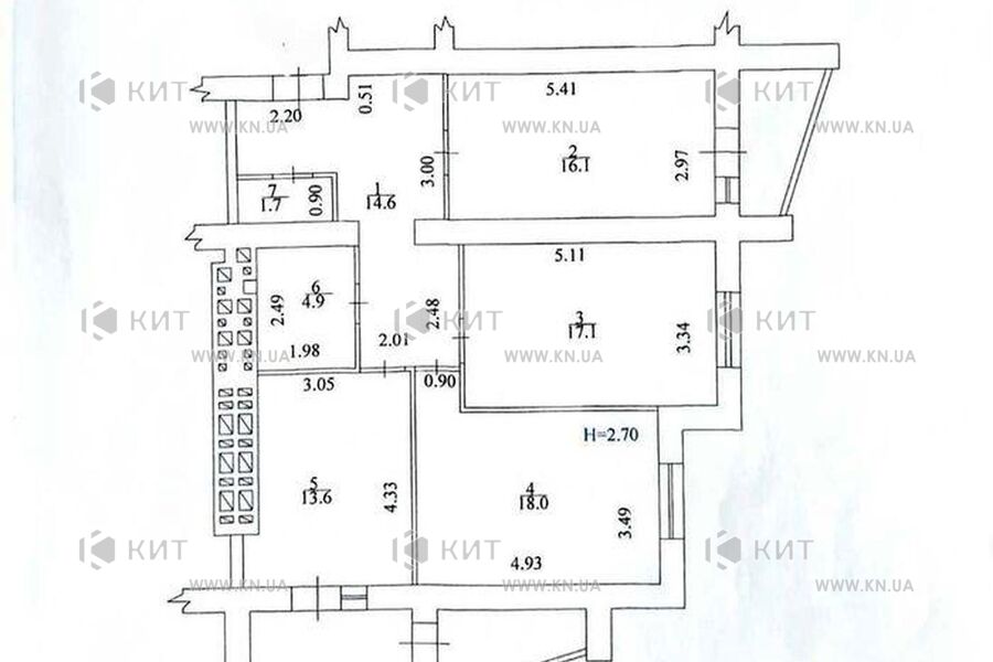 Продажа квартиры Харьков, Холодная гора, 95м²