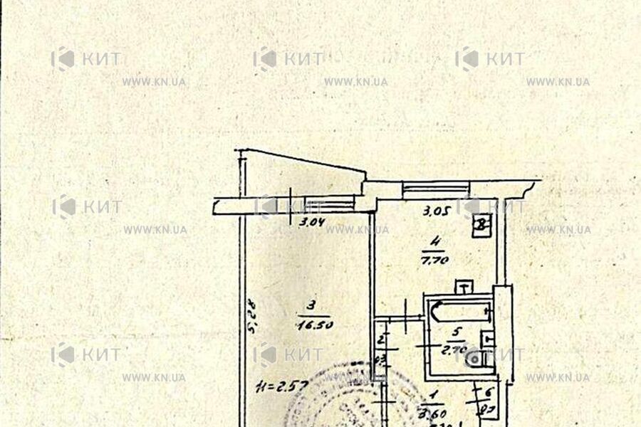 Продаж квартири Харків, Спорт.Гагар.Повст., 33м²