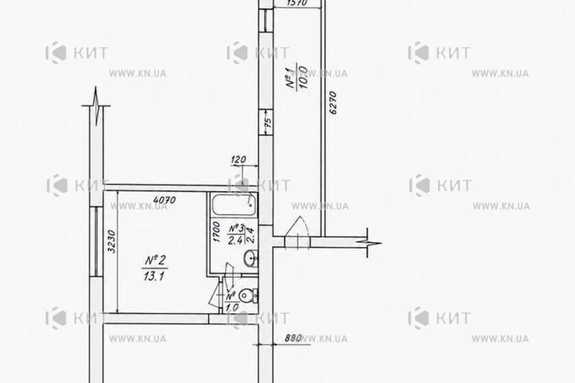 Продажа квартиры Харьков, Новые дома, 21м²