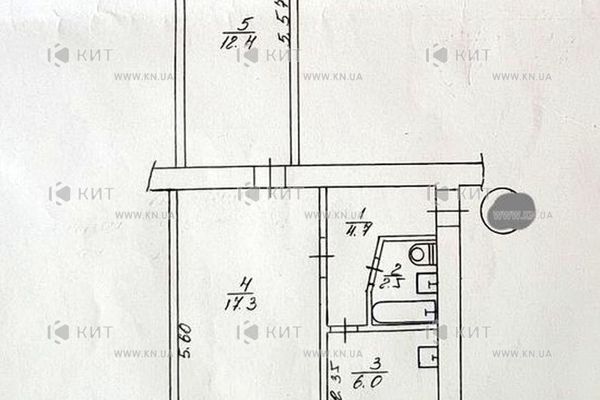 Продажа квартиры Харьков, Новые дома, 43м²