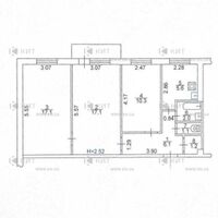Продаж квартири Харків, Салтівка, 606 мрн., 62м²