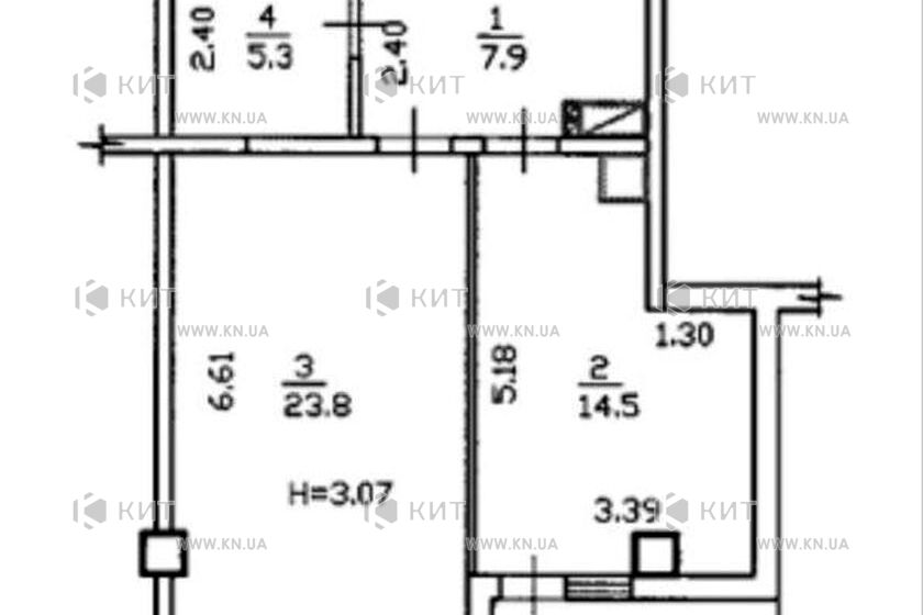 Продаж квартири Харків, Наукова, 55м²