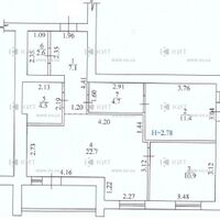 Продажа квартиры Харьков, ХТЗ, Рогань, 68.4м²
