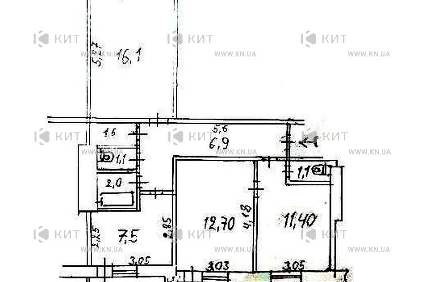 Продаж квартири Харків, Одеська, Основа, 62м²