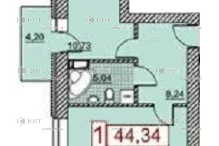 Продаж квартири Харків, Холодна Гора, 44м²