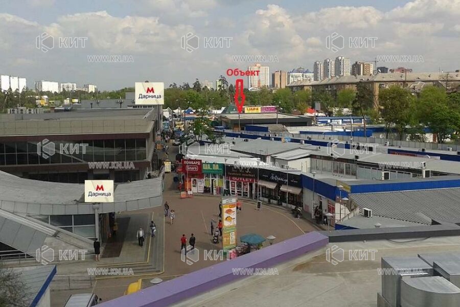 Оренда магазину Київ, Метро Дарниця, 161м²