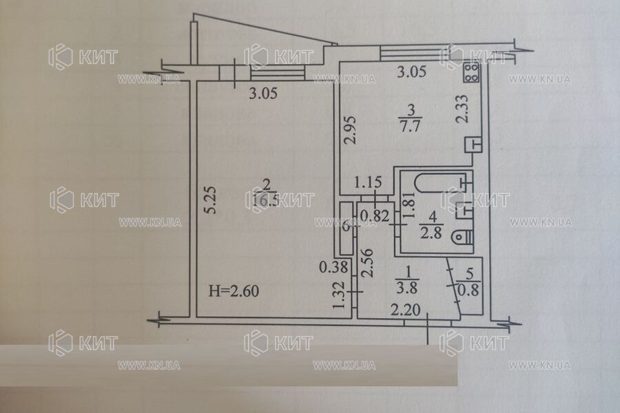Продаж квартири Харків, Салтівка, 533 мрн., 33м²