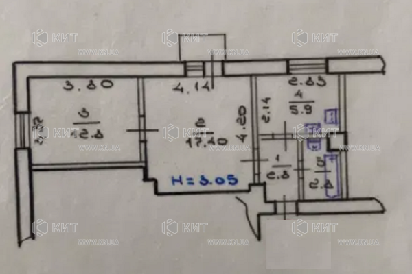 Продаж квартири Харків, Наукова, 42м²