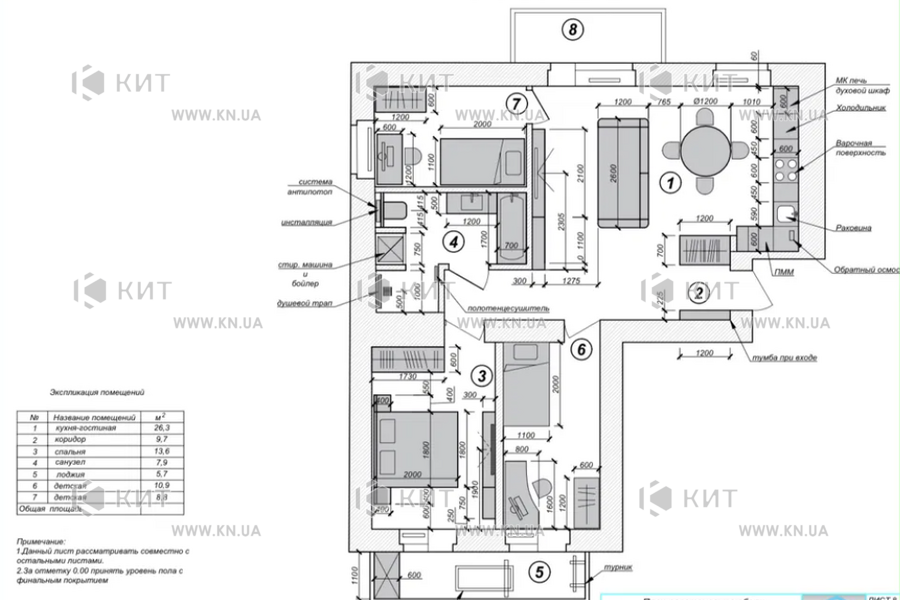 Продажа квартиры Харьков, Научная, 78м²