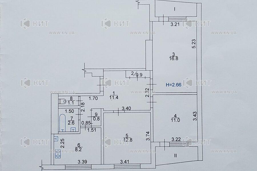 Продажа квартиры Харьков, Салтовка, 524 мрн., 72м²