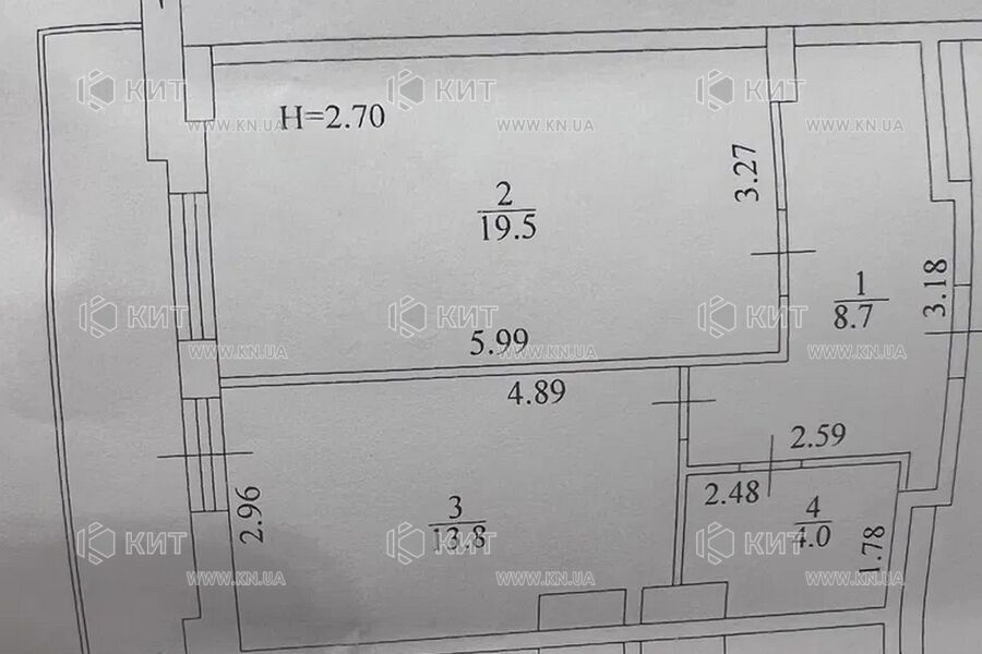 Продажа квартиры Харьков, Одесская, 49м²
