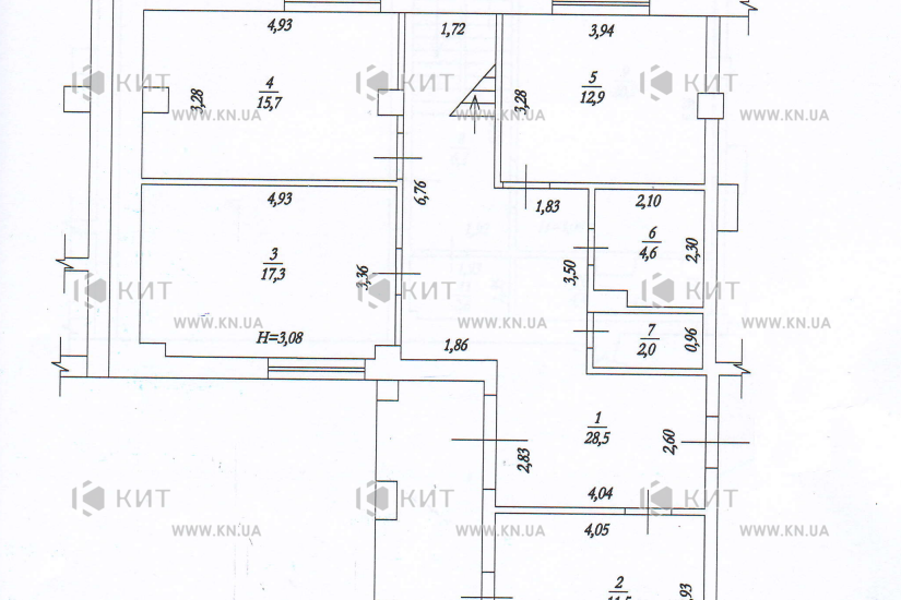 Продаж квартири Харків, Центр, 145м²