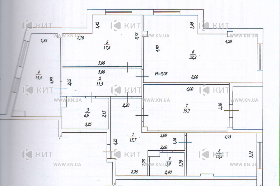 Продажа квартиры Харьков, Центр, 143.7м²