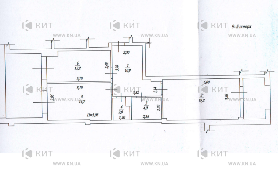 Продажа квартиры Харьков, Центр, 75.7м²