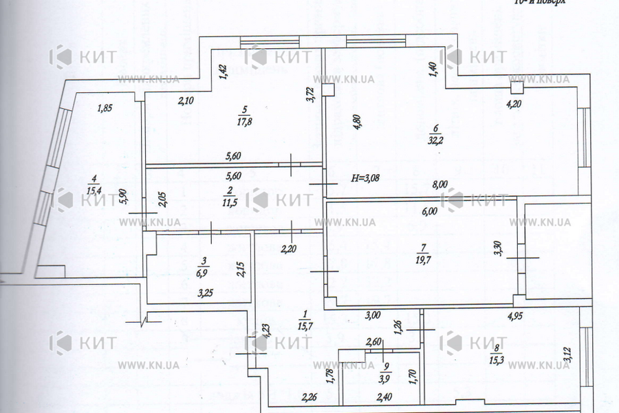 Продажа квартиры Харьков, Центр, 143.7м²