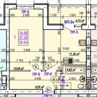 Продаж квартири Харків, Салтівка(Г.Праці,Студ.), 39.64м²