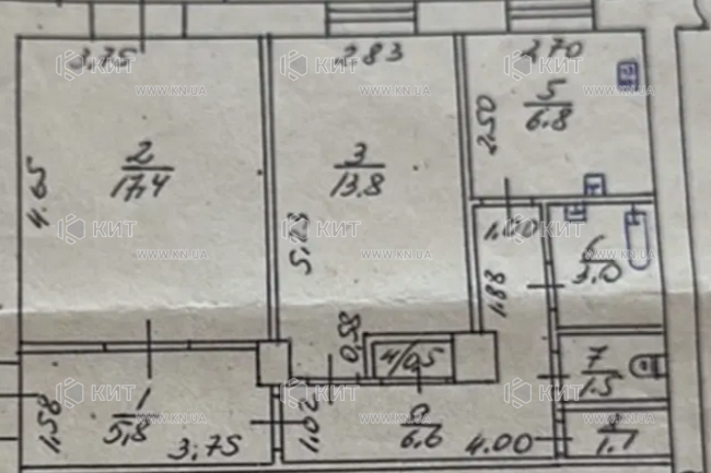 Продажа квартиры Харьков, Центр, 57м²
