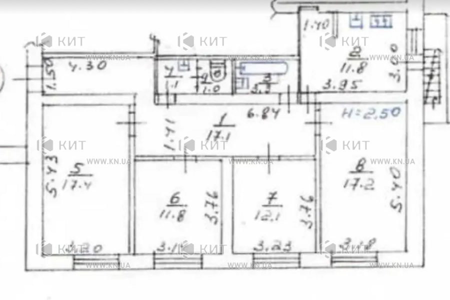 Продаж квартири Харків, Павлове Поле, 92м²